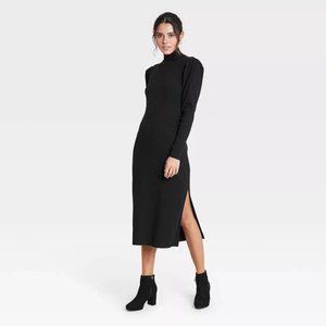 Who What Wear Ribbed Knit Dress